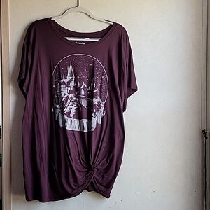 Torrid Harry Potter Hogwarts Shirt Size 3